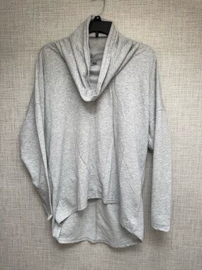 C9 by Champion Women’s Grey Cowl Neck Sweater | High-Low Hem | Size S/P